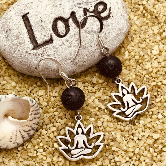 Yoga Aromatherapy Earrings - Picture 1 of 1